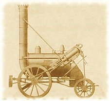 Dampflokomotive – The Rocket – von George
        Stephenson
