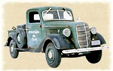 Ein Ford Pickup aus dem Jahr 1937